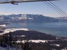 Riding the Tram.