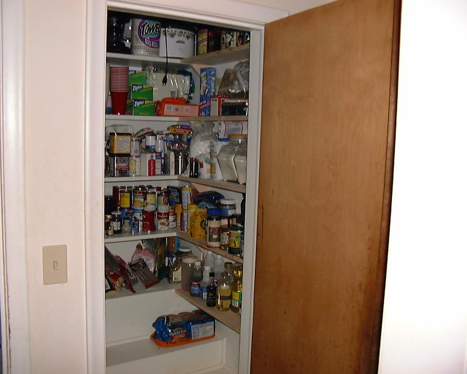 New Shelves for the Pantry